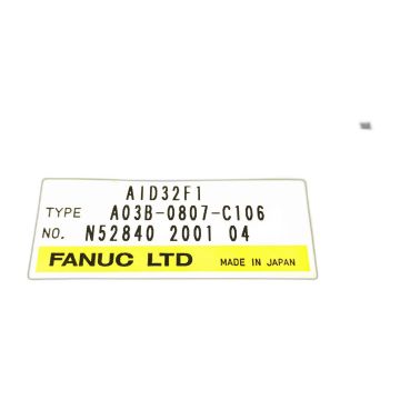FANUC A03B-0807-C106 Input Module,
