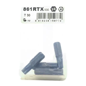 861RTX  Beta Box of 5 pcs Bits T30-10,
