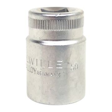 50-21 03010021 12-kant dop Stahlwille 03010021 Stahlwille 12-kant dop 1/2'' 21mm HPQ-staal verchroomd,