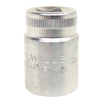 52-21 03030021 6-kant dop Stahlwille 03030021 Stahlwille 6-kant dop 21 mm Dop zeskant 1/2'' HPQ-staal verchroomd,