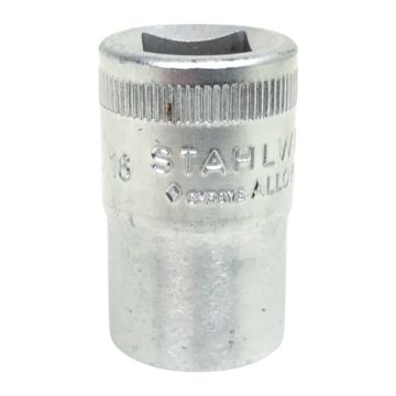 52-16 03030016 6-kant dop Stahlwille 03030016 Stahlwille 6-kant dop 16mm HPQ-high performance staal,
