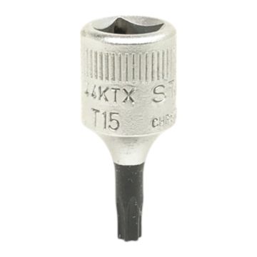 44KTX-T15 01350015 Torx dop Stahlwille 44KTX-T15 Stahlwille Torx dop voor inwendige TORX-bouten,
