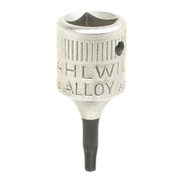 44KTX-T8 01350008 Torx dop Stahlwille 44KTX-T8 01350008 Stahlwille Torx dop voor TORX-bouten 1/4'' van verchroomd staal,