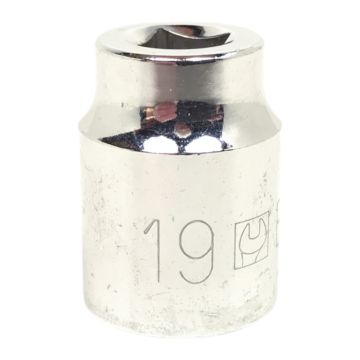 910A 19 009100019 Beta 910A 19 009100019 Beta Moer Sleutel 19mm 6-kant UNI/ISO 2725 DIN 3124 3/8',