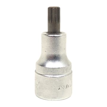 990-8 Hazet 990-8 Hazet Chrome Vanadium XZN Dopsleutelbit 1/2'' 53mm 8mm,