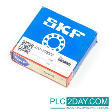 SKF 6406 Rillenkugellager Ball Bearing 30 x 90 x 23 mm Open ID1108 ,