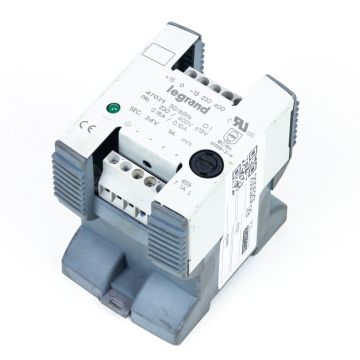 LEGRAND 47021 Transformer: SEC: 24V 1A PRI: 230/400V 018/010A ID2009,