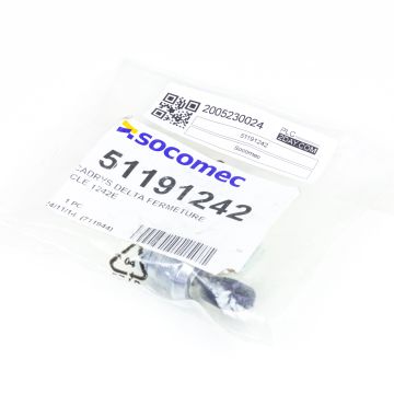 SOCOMEC 51191242 1242E Cadrys Delta closure KEY 1242E ID2304 ,