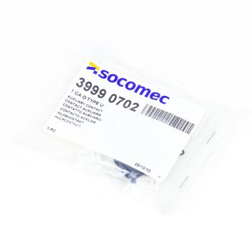 SOCOMEC 39990702 Auxiliary Contact Block - 1NC 1 Contact 2.8 A dc 3 A ac,