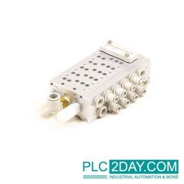 SMC SS5Y7-X52 (6) Manifold Block ID1609 ,