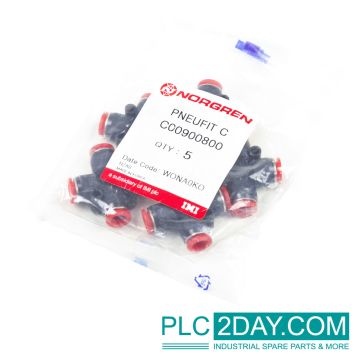 NORGREN C00900800 Union cross: O/D Tube: 8 mm Shape: Cross ID0307 ,
