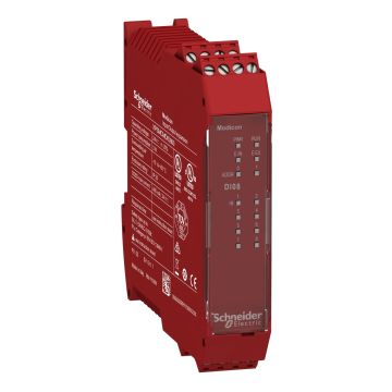 • Article: XPSMCMDI0800 MODULE 8 INGANGEN SCHROEFCONN. • Manufacturer: SCHNEIDER • Condition: New • Price: Attractive!