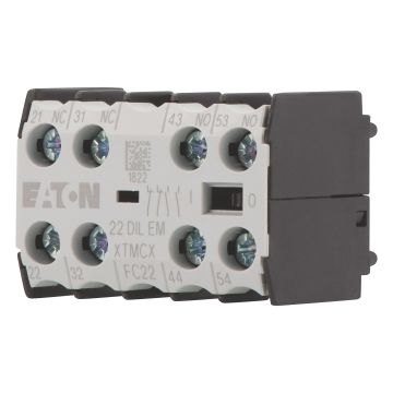 • Article: 22DILEM HULPCONTACT 2M2V • Manufacturer: EATON • Condition: New • Price: Attractive!