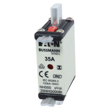 • Article: 35NHG000BI MESPATR NH000 GLGG 35A 500V CK • Manufacturer: EATON • Condition: New • Price: Attractive!