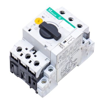 PKZM0-1,6 + NHI11-PKZ0 Moeller Motor-protective circuit-breaker, 0.55 kW at PLC2Day.com