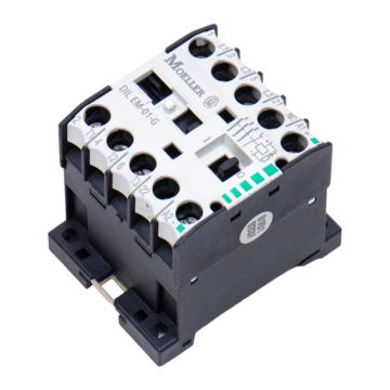 DILEM-01-G Moeller Contactor, 24 V DC, 3 pole, 380 V 400 V, 4 kW at PLC2Day.com