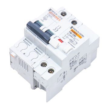 C60H-C16 24987 + vigi C60 26681 Merlin Gerin circuit breaker C16 at PLC2Day.com