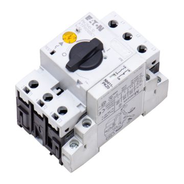 PKZM0-10 + NHI11-PKZ0 Moeller Motor-protective circuit-breaker, 4 kW at PLC2Day.com