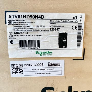 Schneider Electric ATV61HD90N4D Speed Drive at PLC2Day.com