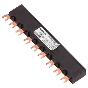 Siemens 3RV1915-1BB 3-phase busbars Modular spacing 45 mm at PLC2Day.com