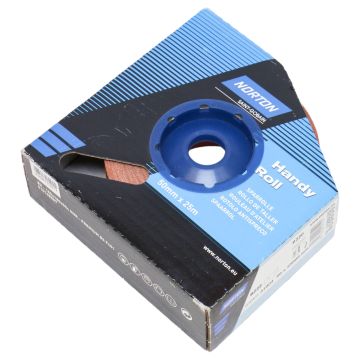 63642531804 Norton Spar Rollers 50X25000mm R222 P220 at PLC2Day.com