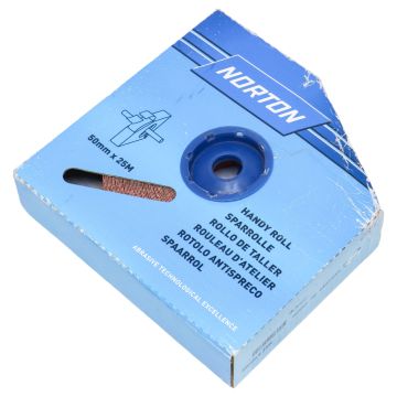 63642531829 Norton Spar Rollers 50X25M, R222 P40 at PLC2Day.com
