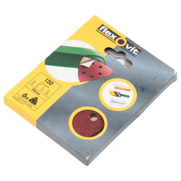 63642526401 Flexovit Flexovit Sandpaper 94MM Fine 120 Grit at PLC2Day.com