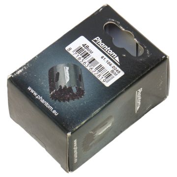 61.105.0048 Phantom Bi-Metal Hole Saw 48mm, 61.105, With Variable Tooth Pitch at PLC2Day.com