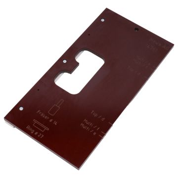 14761 Hawa AG Inboormal voor kopuitsparingen Hawa Topfold 40 + Hawa Multifold 30 at PLC2Day.com