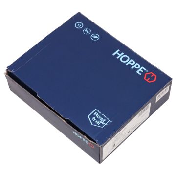 3290074 (E138Z/42KV/42KVS / Paris) Hoppe Hoppe 3290074 deurbeslag Paris E138Z/42KV/42KVS met bontebaard-perforatie, zilver at PLC2Day.com