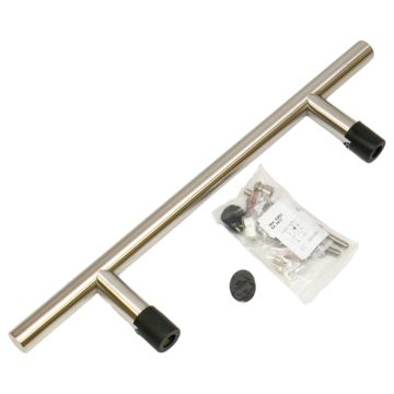 PH90 T Artitec Deurgreep T-Model Schuin Rond, RVS, Gatdeel Ph90 T-Deurgreep Diamtr: 25, Schuin Diamtr: 27 at PLC2Day.com