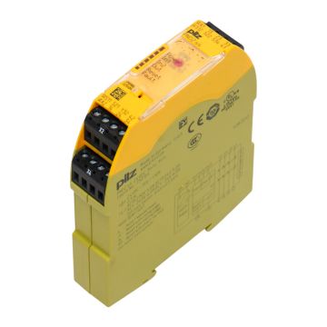 750104 s4 24VDC 3n/o 1n/c Pilz Relay for monitoring safety circuits,