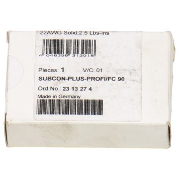 SUBCON-PLUS-PROFIB/FC 90 - D 2313274 Phoenix Contact D-SUB connector