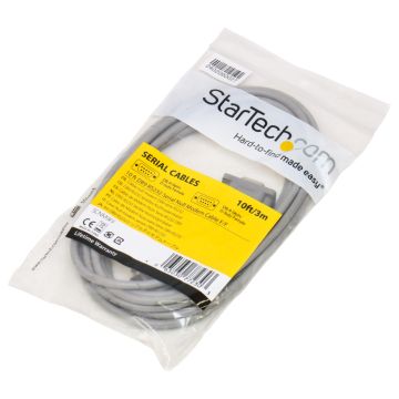 DB9RS232 Startech 3 Mtrs (10 ft) DB9 RS232 Serial Null Modem cable at PLC2Day.com