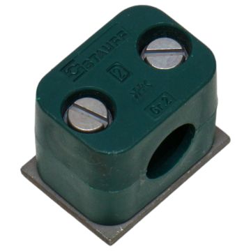 Gr.2.PP Stauff Single Tube Clamp for 16mm tube at PLC2Day.com