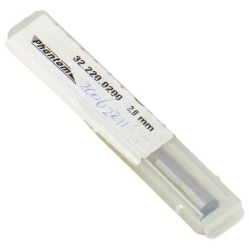 32.220.0200 (32.220) Phantom HSS-E End Mill 2-Cutter Din 327-B Type N 2X4 mm at PLC2Day.com