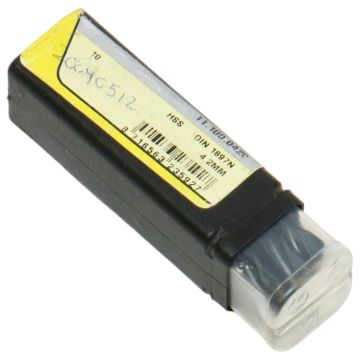 11.100.0420 (11.100) International Tools Eco HSS Twist Drill Rolled 4.2mm, 10 Pcs at PLC2Day.com