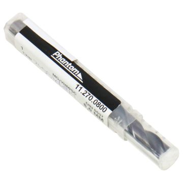 11.270.0800 (11.270) Phantom Solid Carbide Twist Drill Din 6537-L 5Xd TIALN 8.0mm at PLC2Day.com
