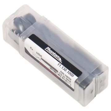 11.130.1000 (11.130) Phantom HSS Twist Drill Din 1897 10.0mm, 5 Pcs at PLC2Day.com