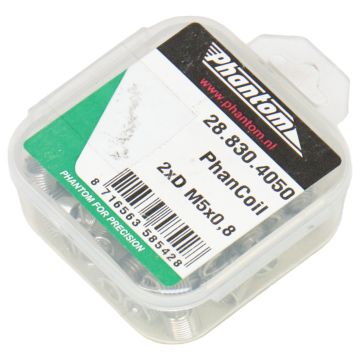 28.830.4050 (28.830) Phantom Phan-Coil Stainless Steel Threaded Inserts Metric M5 2XD Set 50 pcs at PLC2Day.com