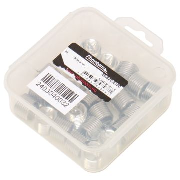 28.830.2100 (28.830) Phantom Phan-Coil Stainless SS Inserts M10 1.5Xd, 25 pcs at PLC2Day.com