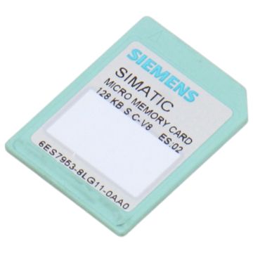 6ES7953-8LG11-0AA0 Siemens MICRO MEMORY CARD F. S7-300/C7/ET 200S 128kb at PLC2Day.com