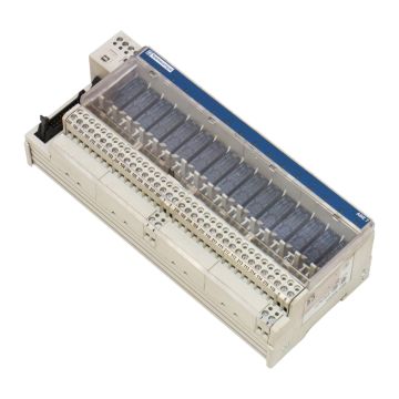 ABE7R16T210 + JS24-K Schneider Electric Connection mod.16 outp.incl.rel 4a at PLC2Day.com