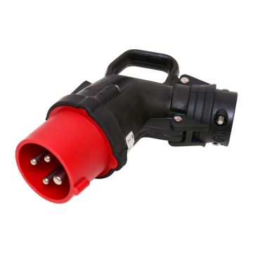 52153 Legrand Hypra IP44 Red Cable Mount 3P + E Power Plug