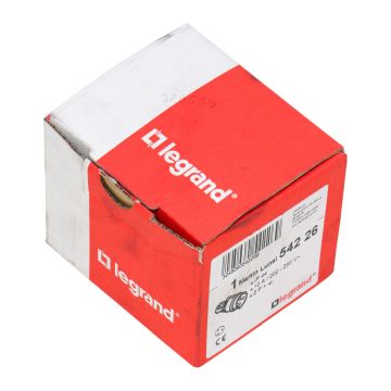 54226 Legrand Martin Lunel straight plug 200-250V - 10A - 2P+T - rubber,