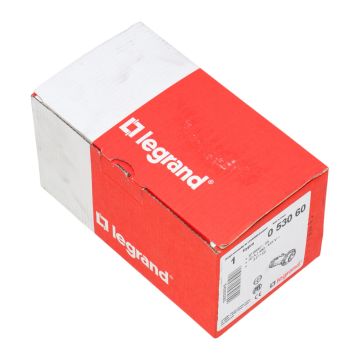 53060 Legrand Straight cont.plug 380V 32A 3P+A Hypra - IP 66/67-55 - IK09,