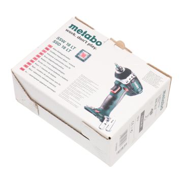 SSD 18 LT 6.02196.85 Metabo Body 18V Slagschroevendraaier at PLC2Day.com