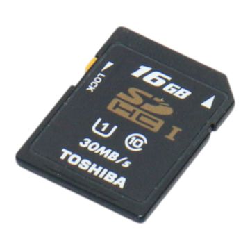 SDHC1 (16GB)  Toshiba Memory card SDHC 30MB,