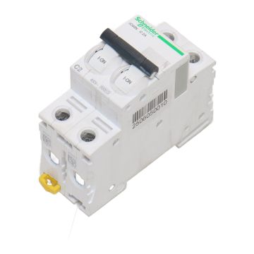 A9F74202 iC60N Schneider Electric A9F74202 iC60N Schneider Electric Circuit Breaker 2P 2A C-characteristic 6000A Breaking Capacity,