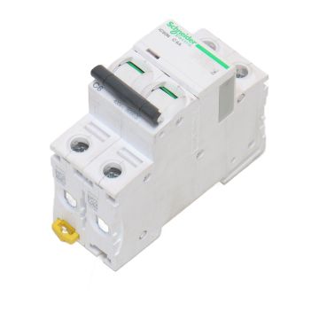 A9F77206 Acti9 iC60N Schneider Electric A9F77206 Acti9 iC60N Miniature Circuit Breaker 2P 6A C Curve 6000A Breaking Capacity,
